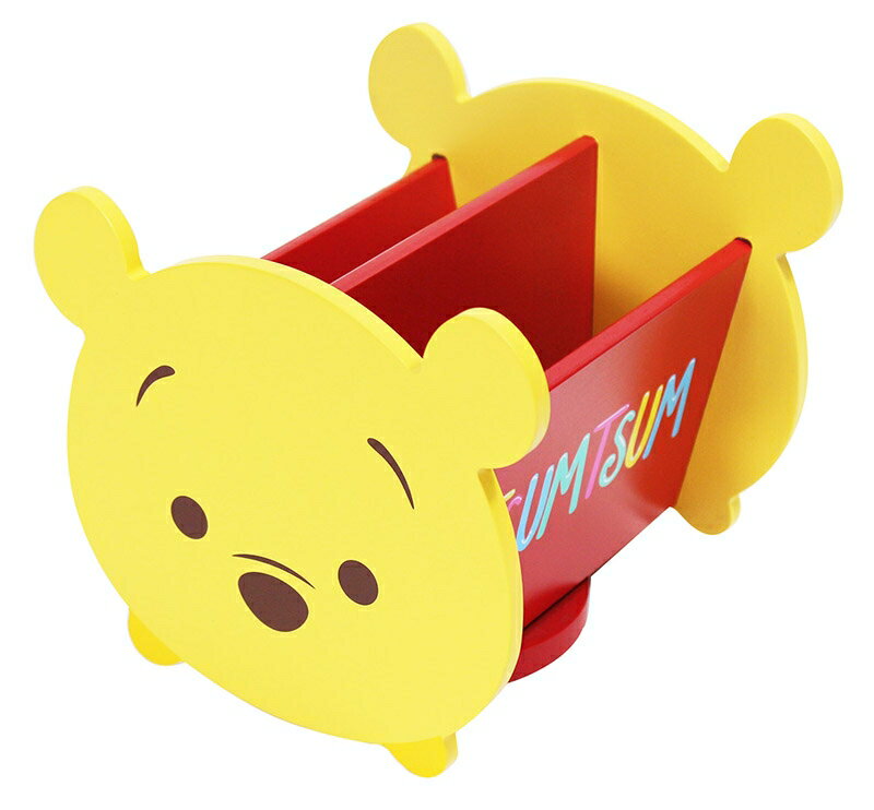 【震撼精品百貨】Winnie the Pooh 小熊維尼 台灣授權TSUM TSUM 維尼造型旋轉收納盒*38442 震撼日式精品百貨