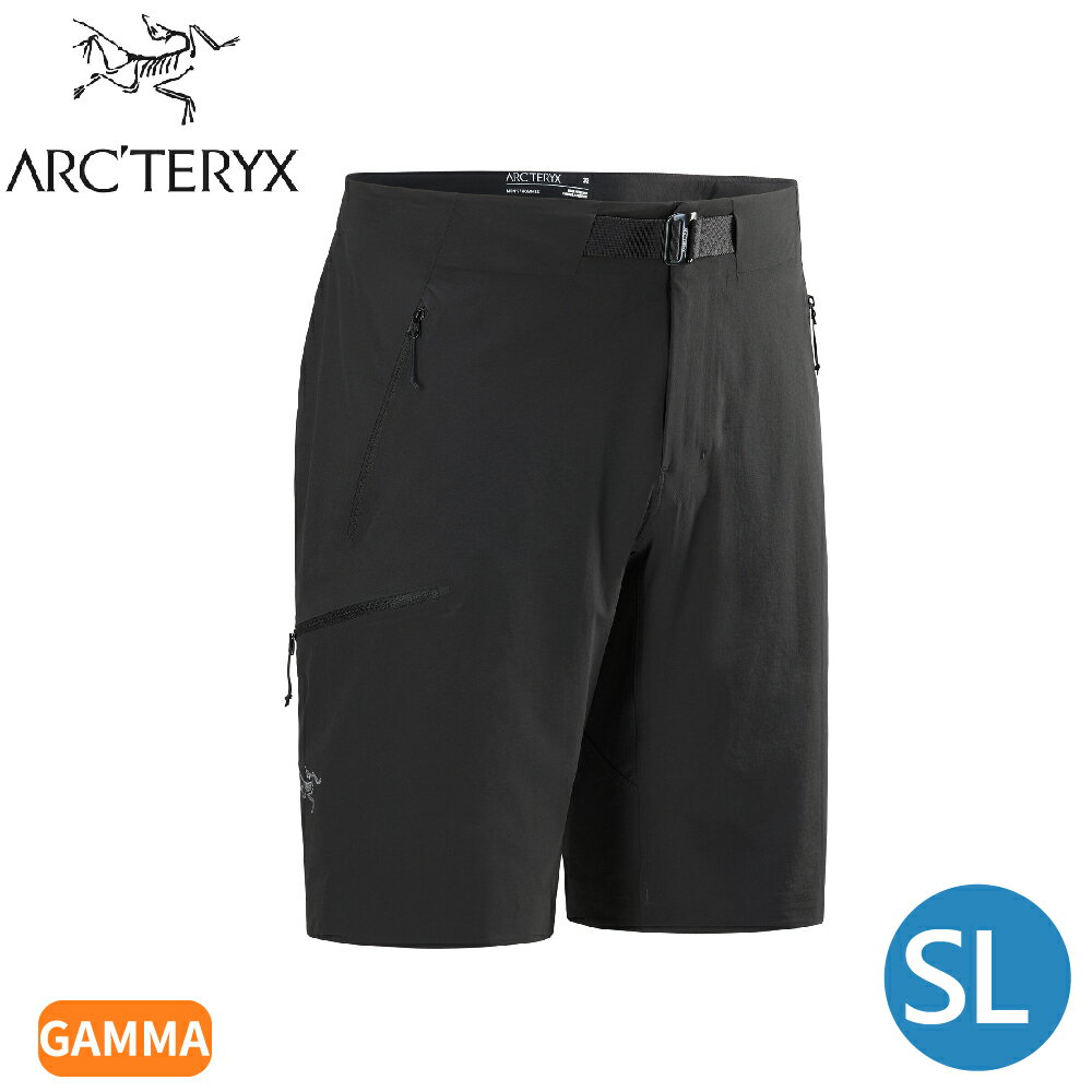【ARC'TERYX 始祖鳥 男 Gamma SL快乾短褲《黑》】X000009526/排汗褲/衝鋒褲/健行