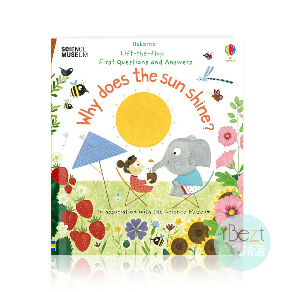 Usborne Lift-the-Flap First Questions and Answers |  Why does the sun shine | 外文 | 繪本 | Usborne | 翻翻 | 知識 | 百科 | 科學 | 物理  |