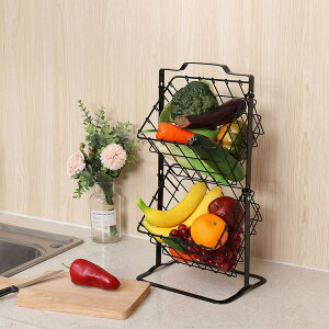 可拆卸創意迷你水果籃蔬菜瓜果收納框雙層搖動籃經典網紅新品