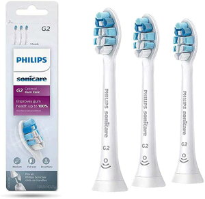 Philips【日本代購】飛利浦 替換刷頭 電動牙刷3件套HX9033