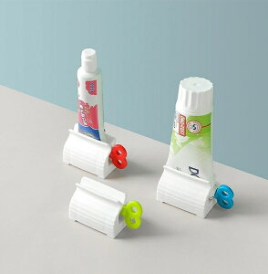 PS Mall【J359】擠牙膏器 零食袋封口 擠壓器 密封夾 創意軟管擠壓器