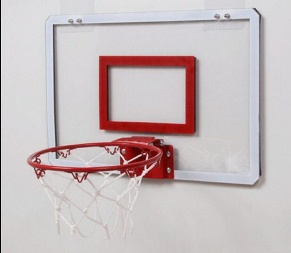 免打孔簡易籃球架 家用辦公室室內兒童成人壁掛式籃球框 投籃神器 全館八五折 交換好物