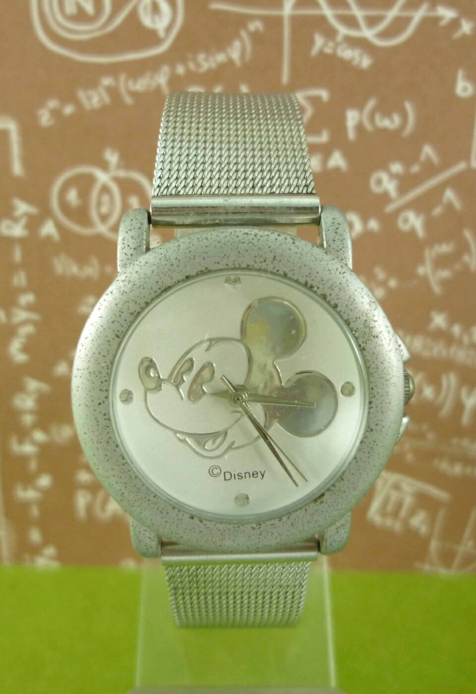 【震撼精品百貨】米奇/米妮 Micky Mouse 手錶-銀白型錶面-銀色錶帶【共1款】 震撼日式精品百貨