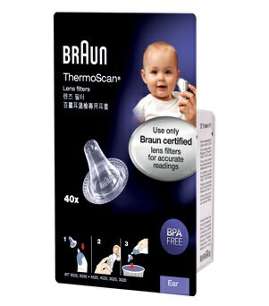 【富康世界】 百靈牌耳溫槍專用耳套40入盒