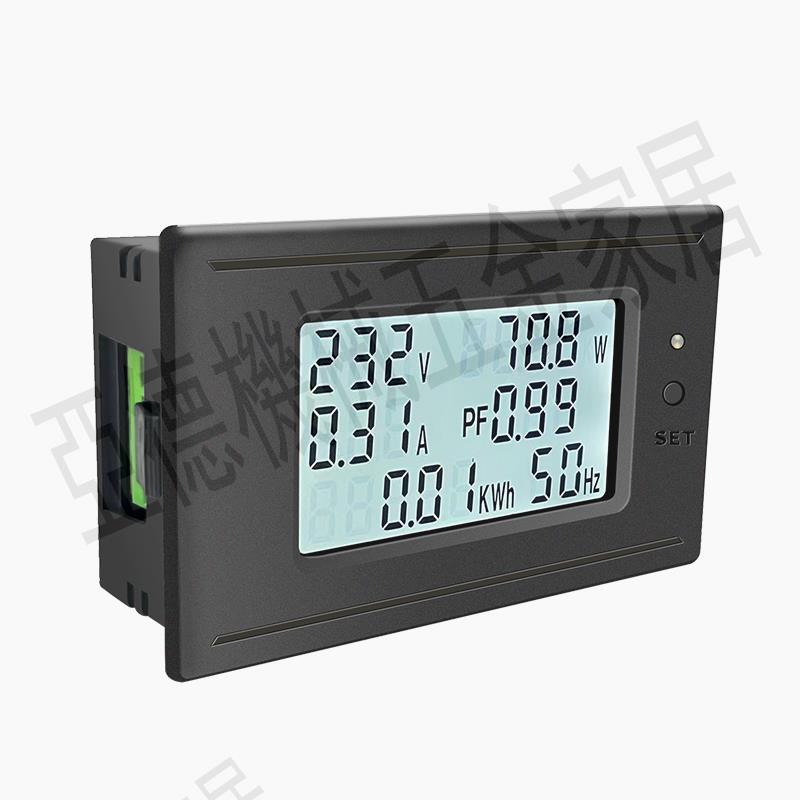 電流電壓功率電量交流數顯多功能電力儀表過壓欠壓過載報警【亞德機械五金家居】 4