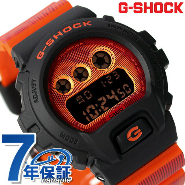 G-SHOCK クオーツDW-6900TD-4 6900シリーズWEB限定デジタルブラック黒