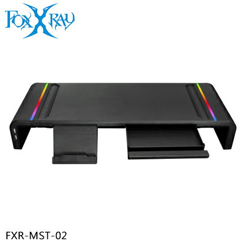 【最高22%回饋 5000點】 FOXXRAY 狐鐳 多孔擴充螢幕增高支架 黑 (FXR-MST-02)