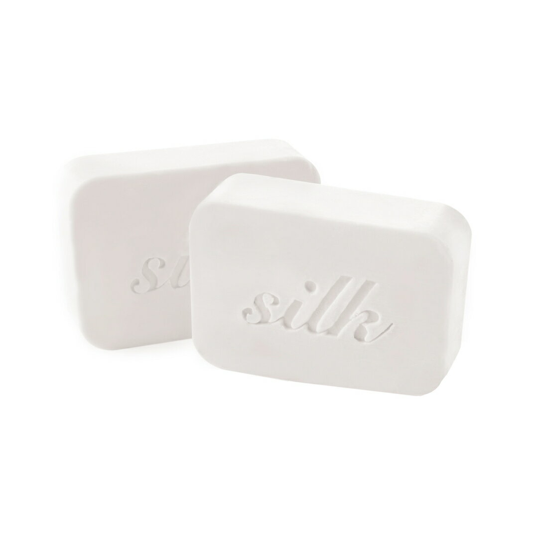 Silk.F絲芙真蠶絲白麝香蠶絲蛋白皂100g/手工皂/洗臉/洗澡沐浴/洗手／領券再折