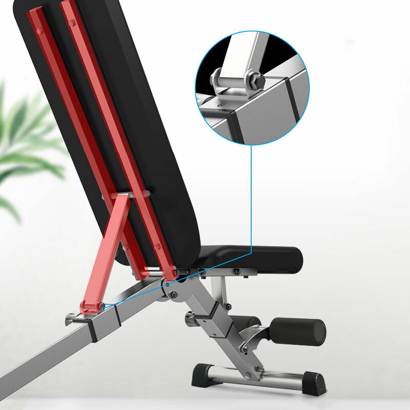 健身椅啞鈴凳家用多功能仰臥起坐板腹肌健身器材可折疊臥推凳