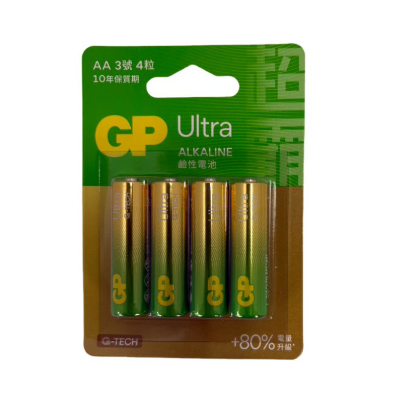 GP-[A21]3號特強鹼性電池4入 Ultra