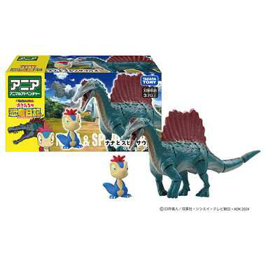 《TAKARA TOMY》多美動物ANIA 蠟筆小新 娜娜和棘龍 東喬精品百貨
