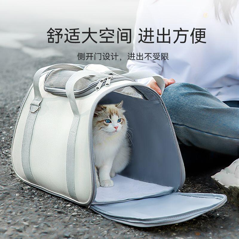 寵物太空包 貓包 寵物手提包 太空艙 貓包外出便攜貓背包大容量手提式寵物攜帶貓箱斜挎貓咪外出包狗包