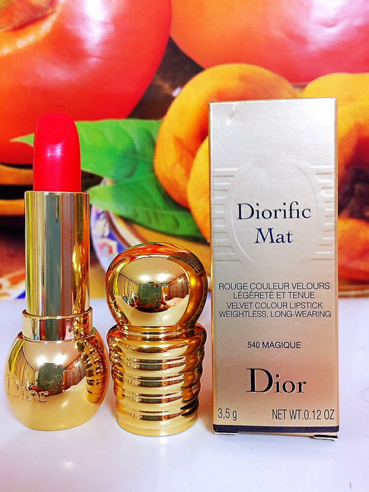 DIOR 迪奧 迪奧金燦粉霧絲絨唇膏 色號: 540 MIGIQUE(百貨公司專櫃正貨盒裝)全新盒裝