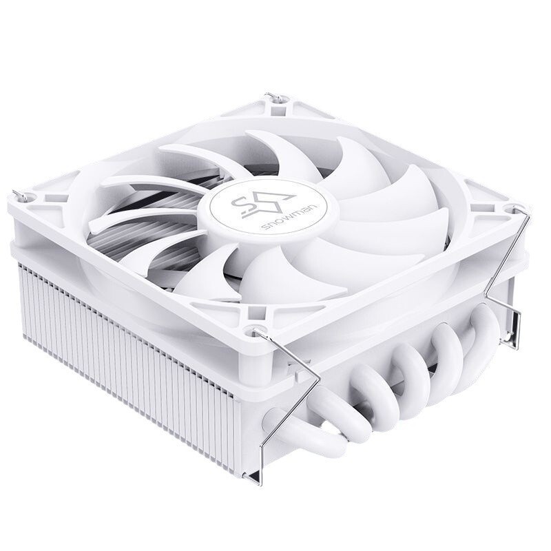 冰曼MC45-6下壓式6熱管ITX超薄溫控CPU散熱器1700ARGB小風扇AM5【北歐家居生活】