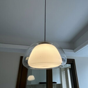 現代簡約丹麥果凍吊燈北歐風客廳臥室餐廳照明燈玻璃創意燈具