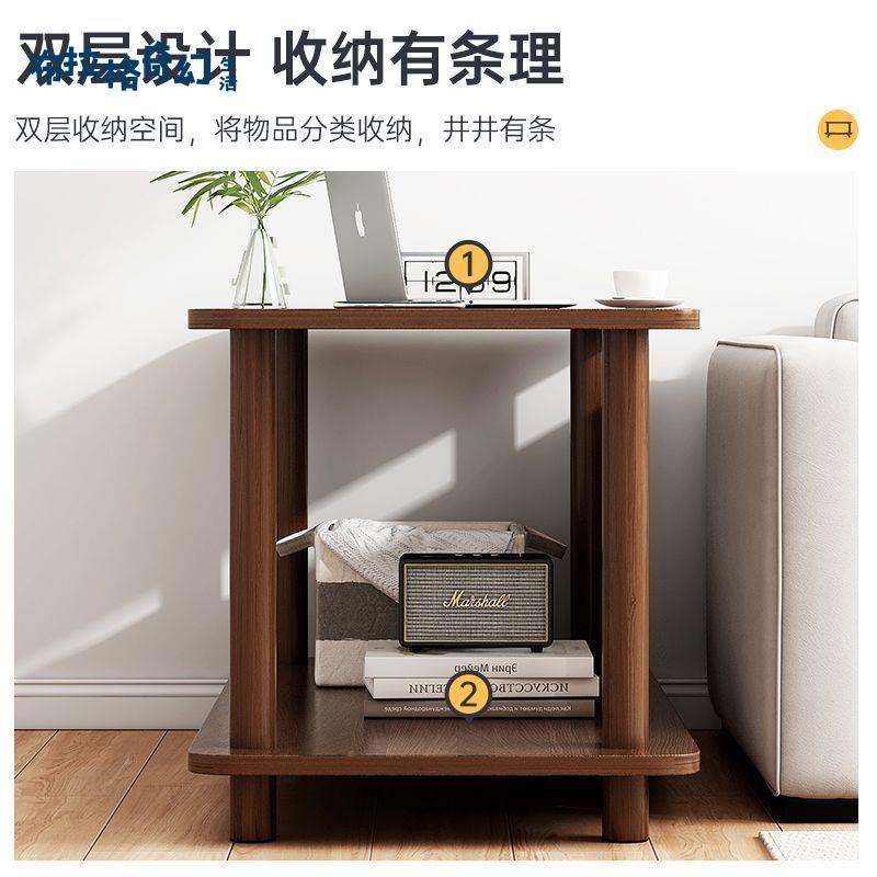 現貨速發 戶外桌子出租屋儲物桌簡約 床頭櫃 出租屋方形小桌子沙發小茶幾 邊幾 [PP0515062]