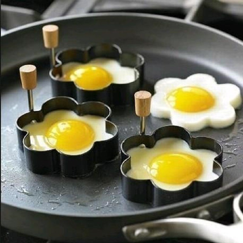 好貨愛心不銹鋼模型模具家用早餐工具雞蛋煎蛋器攤做不粘餅的兒童