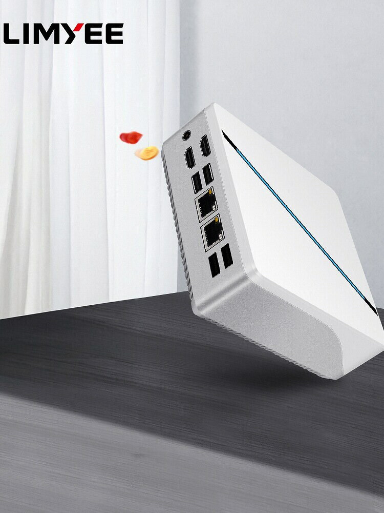 {新品上市}limyee/凌壹12代N100迷你主機WIFI6雙網minipc便攜軟路由工控電腦