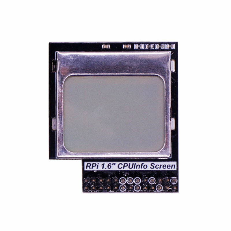 樹莓派1.6寸液晶顯示屏 CPU Info帶背光開關 樹莓派4B/3B+迷你LCD 4
