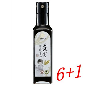 (買6送1) 喜樂之泉 有機昆布醬油 500ml/瓶