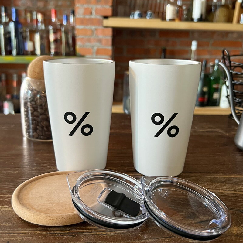 現貨Arabica阿拉比卡百分號%咖啡杯不銹鋼保溫杯馬克杯隨行杯水杯