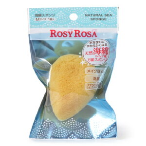 ROSY ROSA 天然洗顏兩用海綿(M) 1入/袋