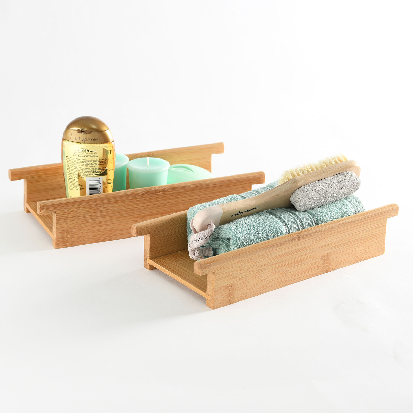 Belmint: Bambusi Bathtub Caddy Tray with Book and Wine ...