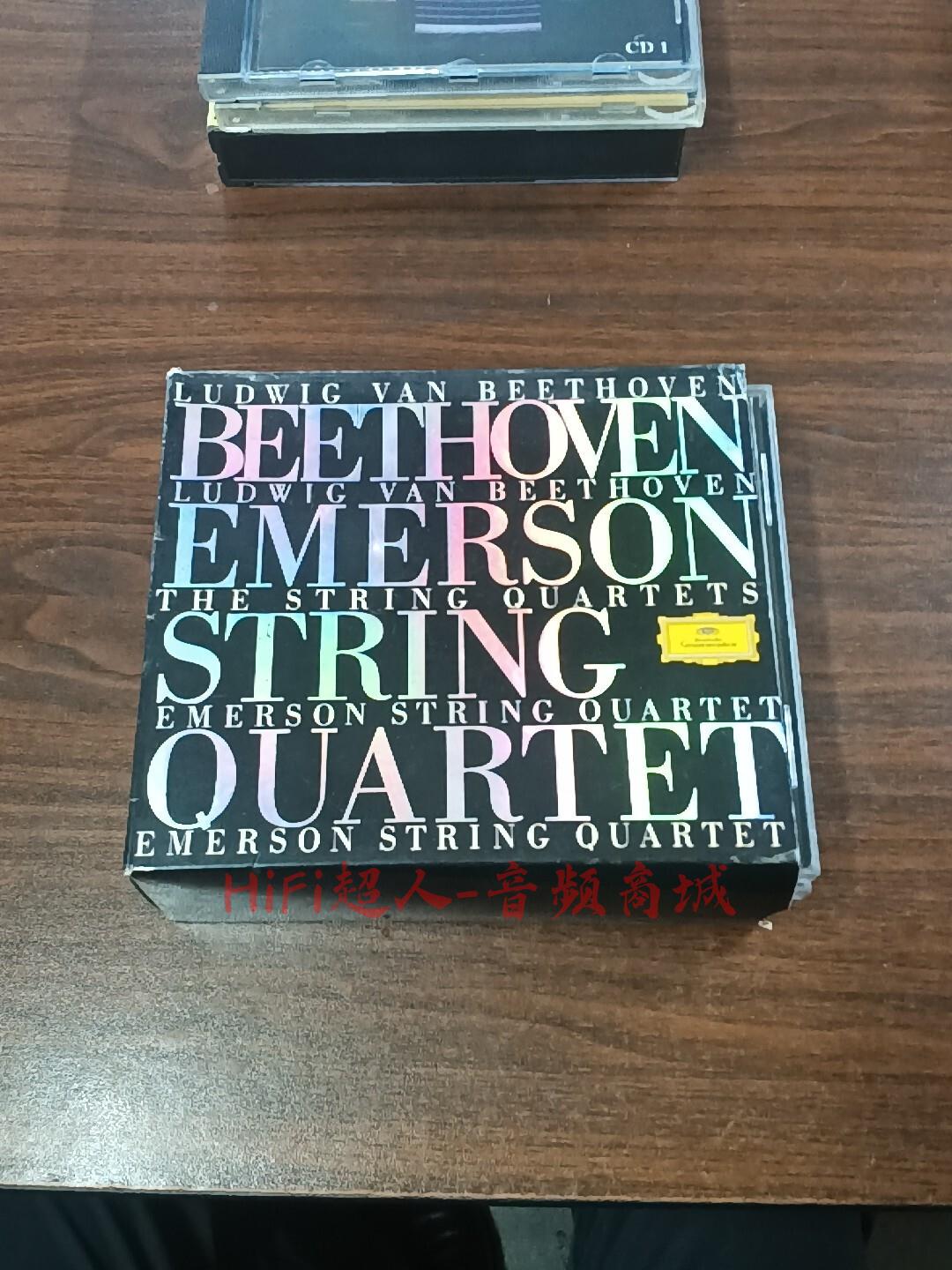 貝多芬弦樂四重奏全集 愛默生DG德版7CD 德國ML壓盤 近全新無刮痕【HiFi超人-音訊商城】