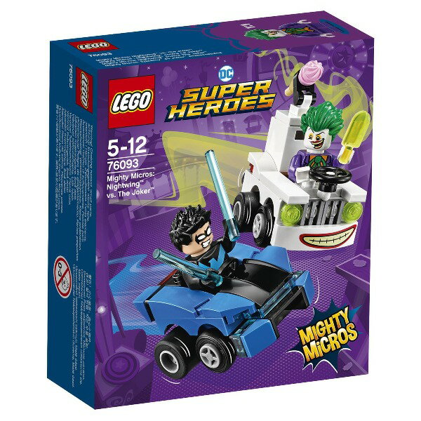 【LEGO 樂高積木】SUPER HEROES 超級英雄系列 - Mighty Micros: Nightwing vs. The Joker LT-76093