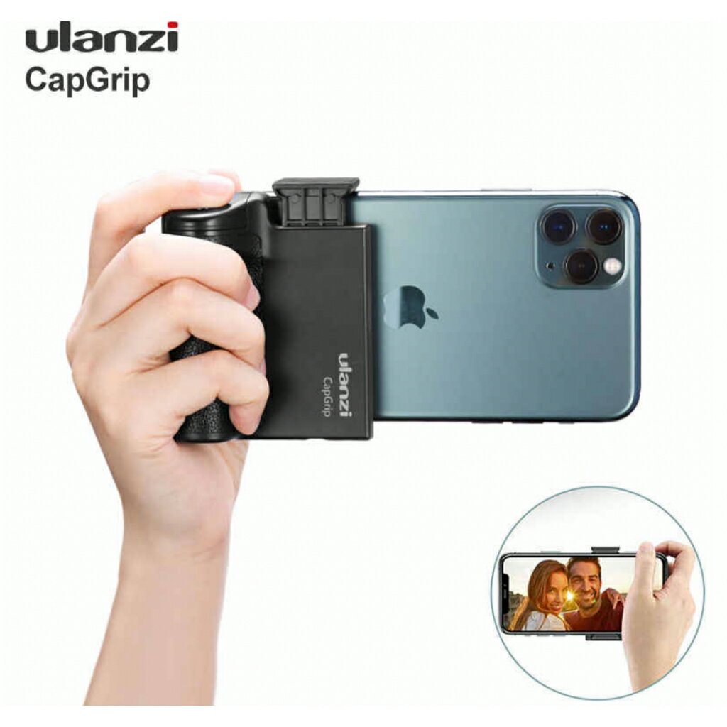 【eYe攝影】現貨 公司貨 Ulanzi CapGrip 附遙控 手機助拍器 手機 穩定器 快門手把 自拍 直播 手持器