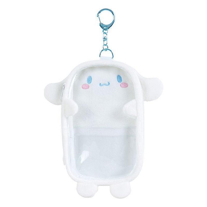 【震撼精品百貨】大耳狗 Cinnamoroll~日本Sanrio三麗鷗 大耳狗絨毛視窗人形立牌收納包*65047