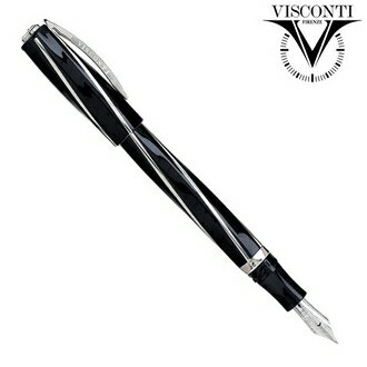 預購商品 義大利 VISCONTI Divina Elegance 黑 鋼筆 /支 KP18-05-FP