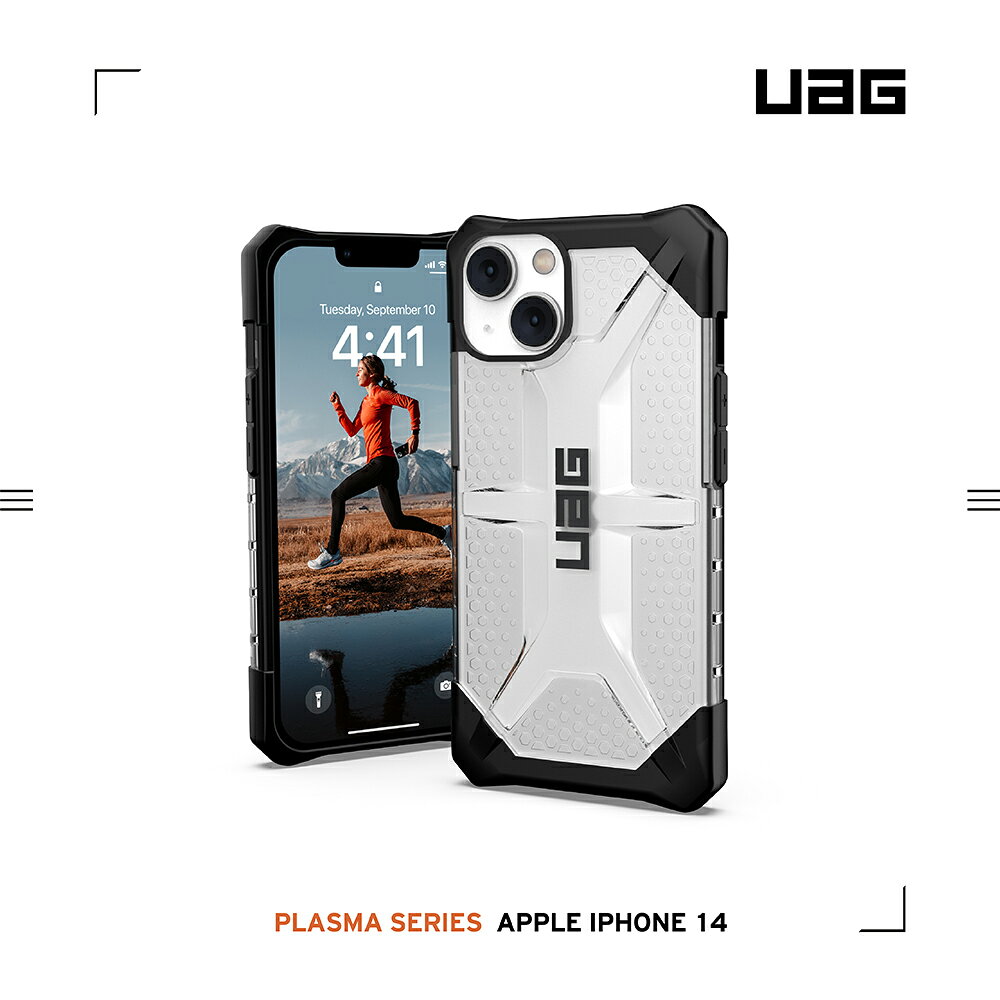 UAG 耐衝擊 一般版 透明 實色 防摔殼 手機殼 保護殼 適用 iPhone 14 plus Pro Max 4
