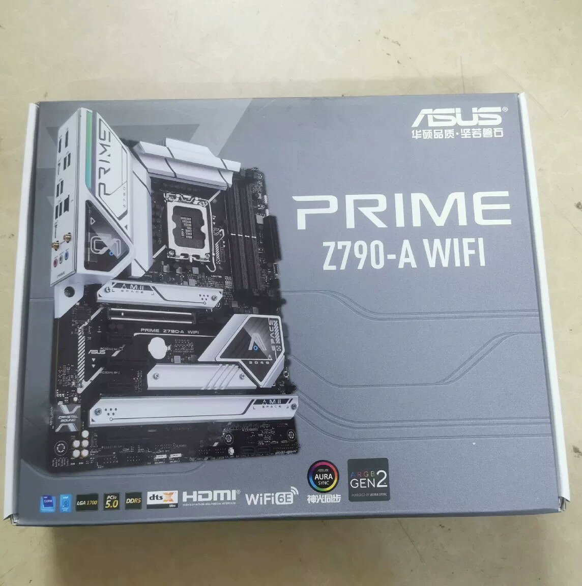 華碩PRIME Z790-A WIFI主機板 箱說齊全 箱碼合一 現貨直發 當天出貨 支援WIFI6 電腦主機板 電競主機板 創作者主機板