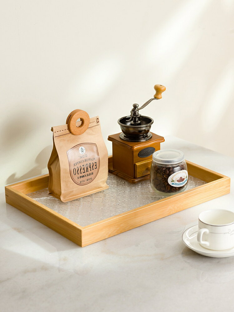 【免運】 茶托盤家用長方形茶盤茶具茶幾小型干泡臺客廳放茶杯竹制餐盤收納