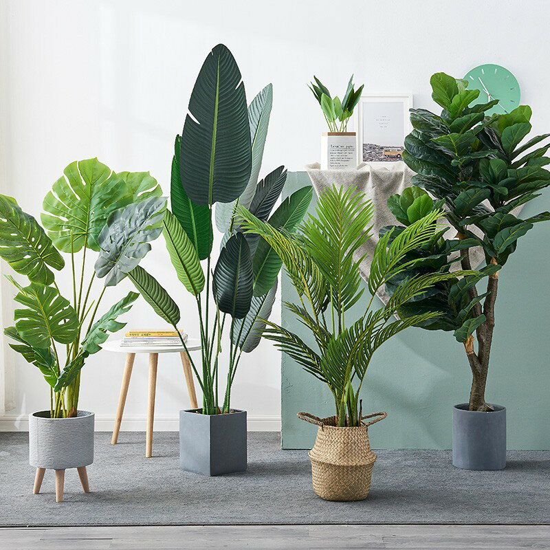 大型北歐仿真植物落地旅人蕉盆景室內客廳裝飾假盆栽綠植擺件樹