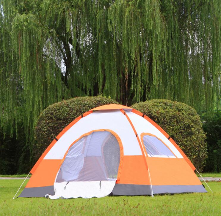 帳篷 戶外 2人 野營 加厚 裝備便攜 輕便裝備 3-4人露營野外 防雨 沙灘 防曬