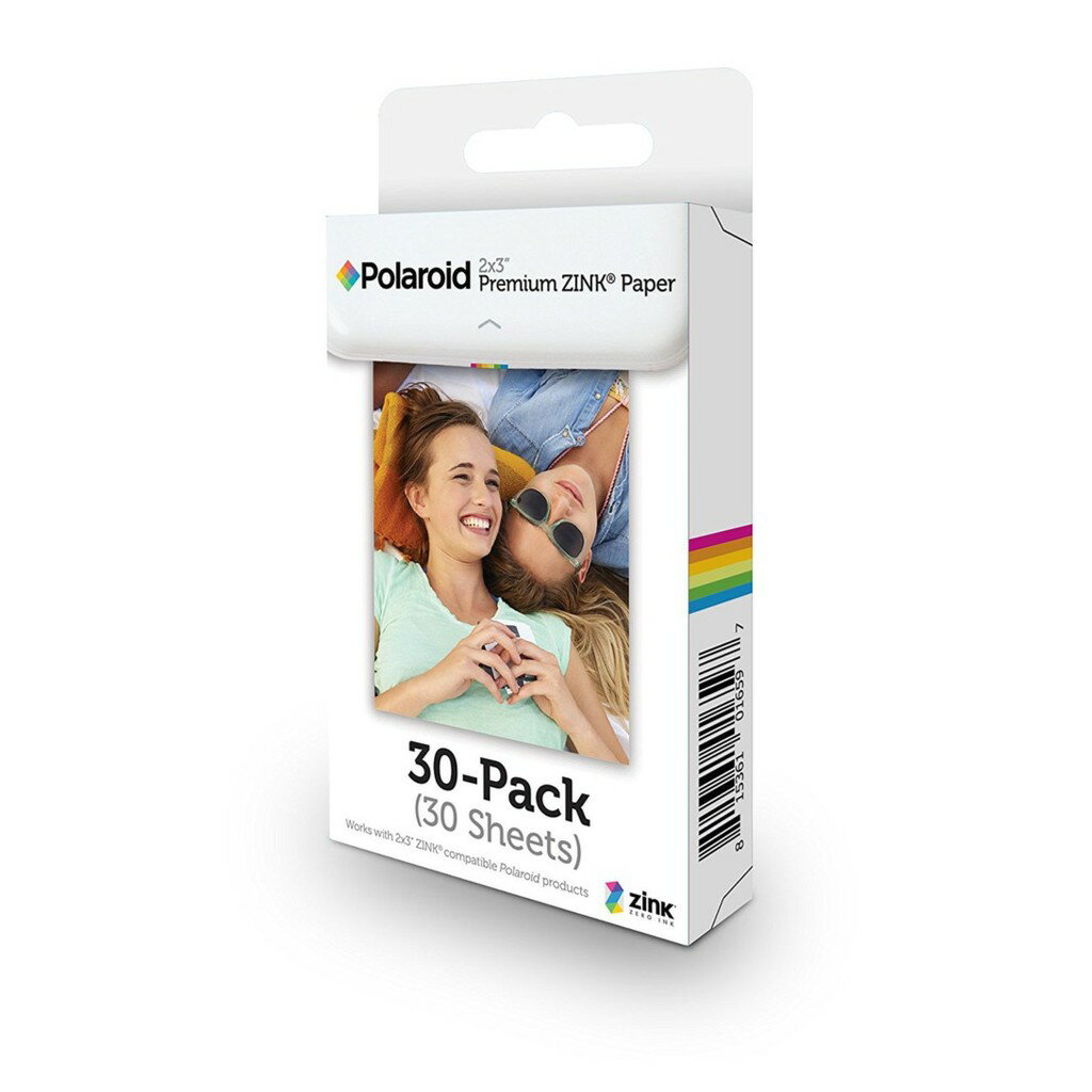 [3美國直購] Polaroid 2x3吋 相片紙 30張 Premium ZINK Photo Paper ZINKPZ2X330$