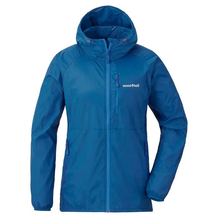 ├登山樂┤ mont-bell Wind Blast Parka 連帽風衣外套 女 # 1103323BGN 藍綠色