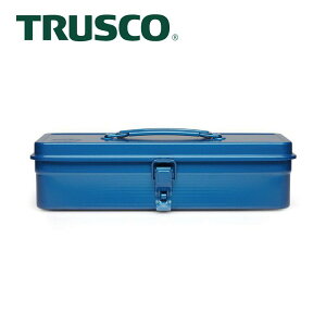 【Trusco】經典單層工具箱（大）-鐵藍 T-350