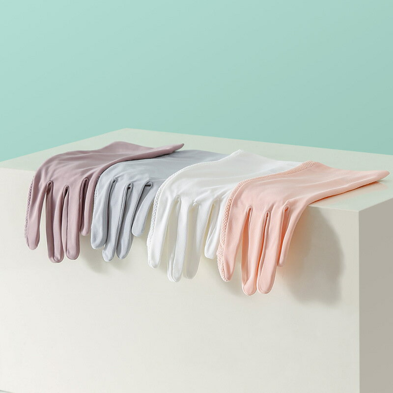 防曬手套駕駛手套-網孔透氣防滑UPF50+女配件4色74dz6【獨家進口】【米蘭精品】