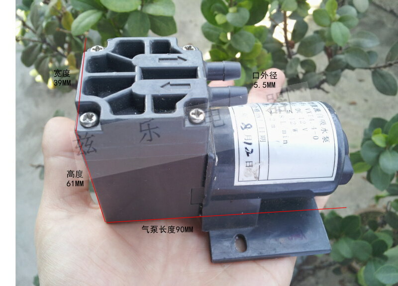 自吸水泵 DC12V 微型水泵 直流氣泵 真空氣泵 微型真空泵