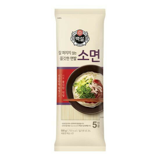 【首爾先生mrseoul】韓國 CJ細麵條 500g 白麵 水煮麵 拌麵 湯麵