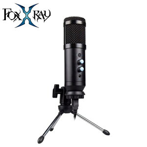 FOXXRAY 狐鐳 黑帝斯響狐 USB 心型指向電競麥克風 (FXR-SUM-09)