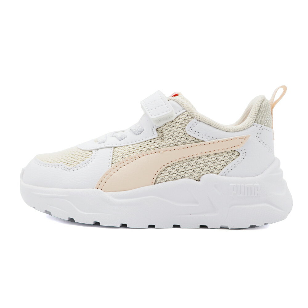 PUMA X-Ray Trinity Lite AC+Inf 魔鬼氈 運動鞋 童鞋 小童 白米 S0516 (39148110)