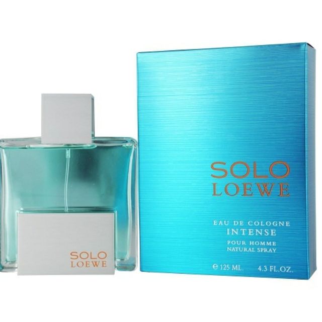 LOEWE Solo Loewe Intense 羅威 王子藍色版男性淡香水 75ml｜期間限定◆秋冬迷人香氛