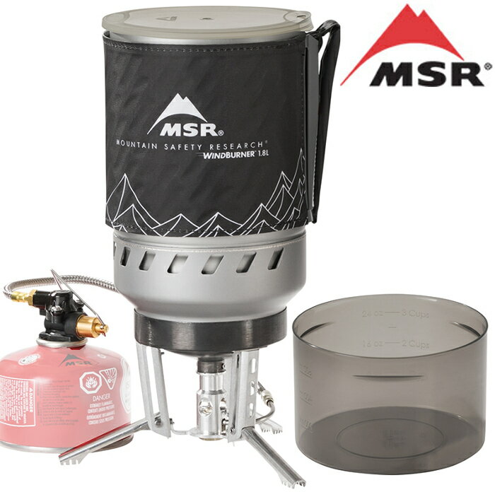 MSR WindBurner 效率系統蜘蛛爐 1.8L 登山爐+鍋組 Duo Stove System 10366 美國製