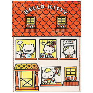 【震撼精品百貨】Hello Kitty 凱蒂貓-HELLO KITTY折疊鏡(甜蜜的家) 震撼日式精品百貨
