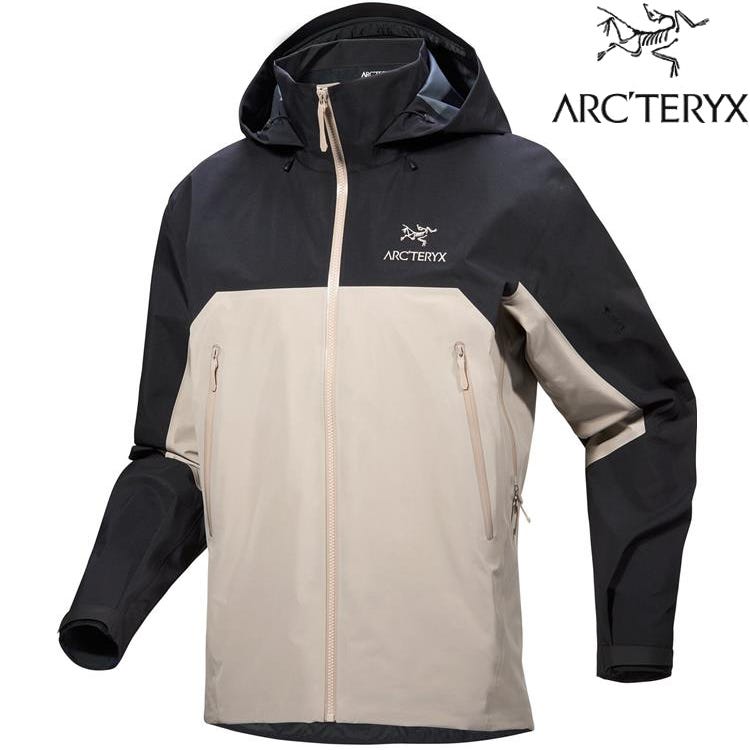 特價優惠 Arcteryx 始祖鳥 Beta AR 男款 Gore Tex Pro 防水外套/登山風雨衣 X000007082 黑/盧恩褐 Black/Rune